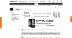Desktop Screenshot of hosting.sstore.pl